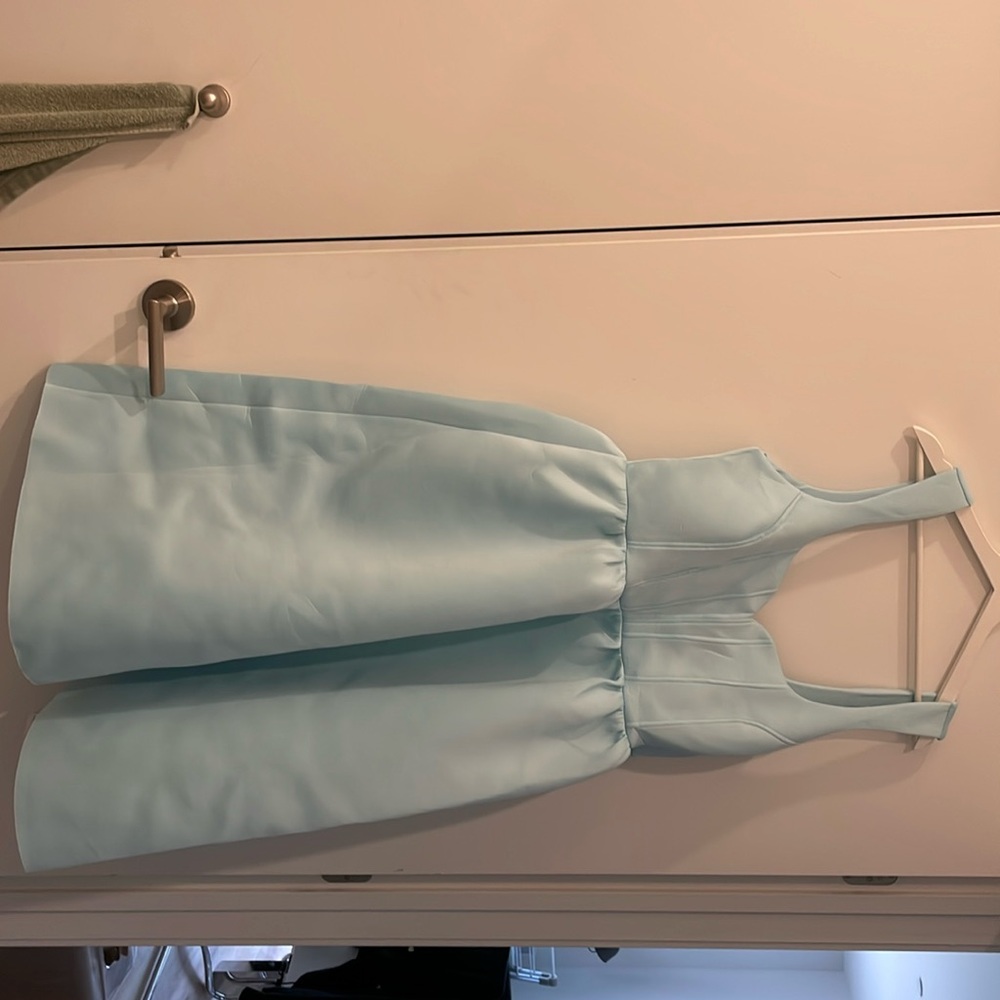 Blue dress, for prom or special events in general, size 14